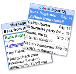 GMail Mobile For BlackBerry
