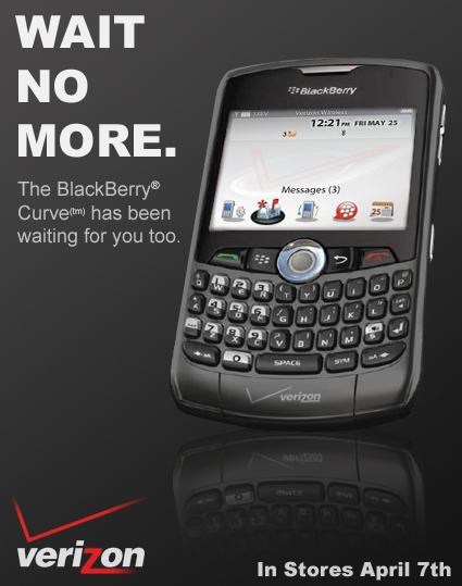 BlackBerry · Verizon BlackBerry Curve