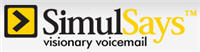 SimulSays Visual VoiceMail