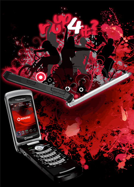Rogers BlackBerry Pearl Flip Launch Parties