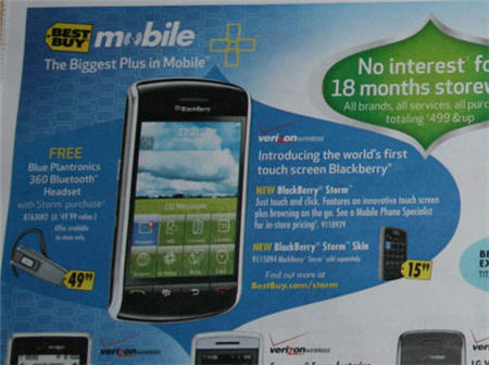 Best Buy BlackBerry Storm Ad