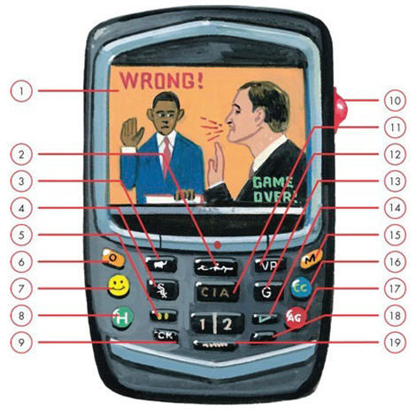 Bararck Obama's New BlackBerry Bararck Obama's New BlackBerry