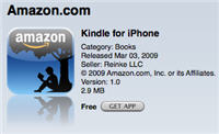 Amazon Kindle App For iPhone