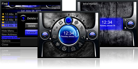Indigo Free BlackBerry Theme