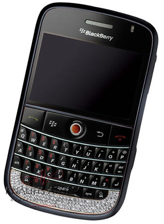 Diamond Encrusted BlackBerry Bold