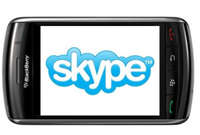 Skype Beta For BlackBerry Storm