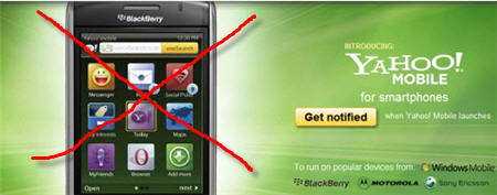 Yahoo! Mobile for BlackBerry
