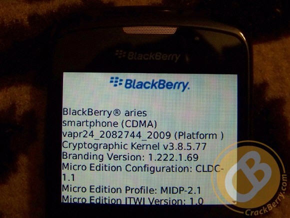 Verizon BlackBerry Curve 8530