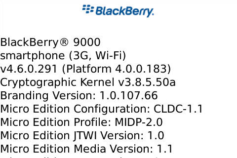 Post image for BlackBerry Bold 9000 OS 4.6.0.291 Released By T-Moible UK