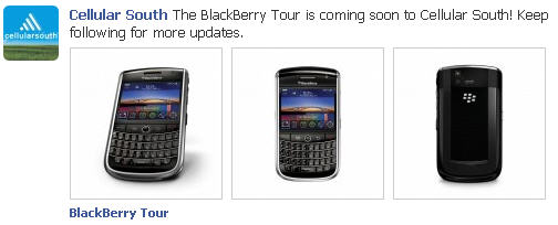 Cellular South BlackBerry Tour