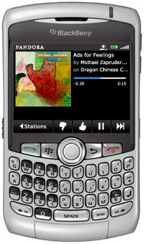 Post image for Pandora for BlackBerry 1.1.0 Released