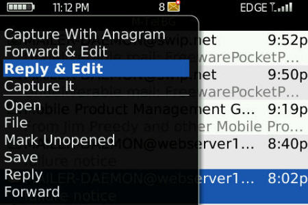 Post image for Forward, Reply, And Edit… The Free BlackBerry Application That Should Be Included In The OS