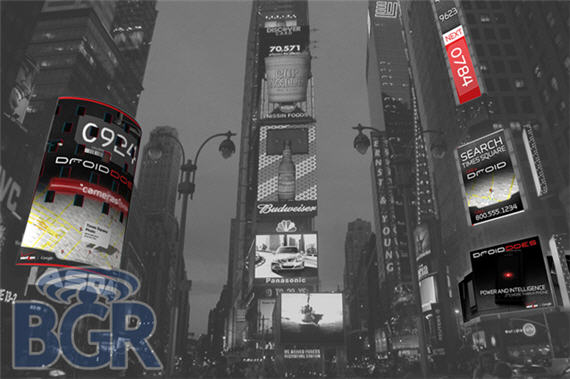 Droid Takes Times Square