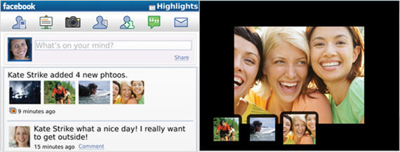 Facebook for BlackBerry 1.7