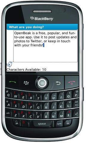 OpenBeak (Formerly TwitterBerry)