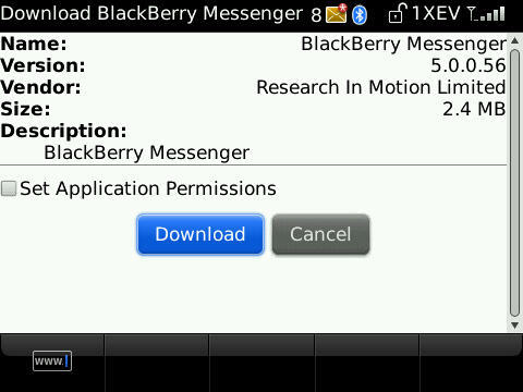 BlackBerry Messenger 5.0.0.56 Now Available