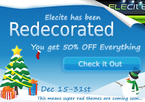 Elecite 50% Off Everything Sale