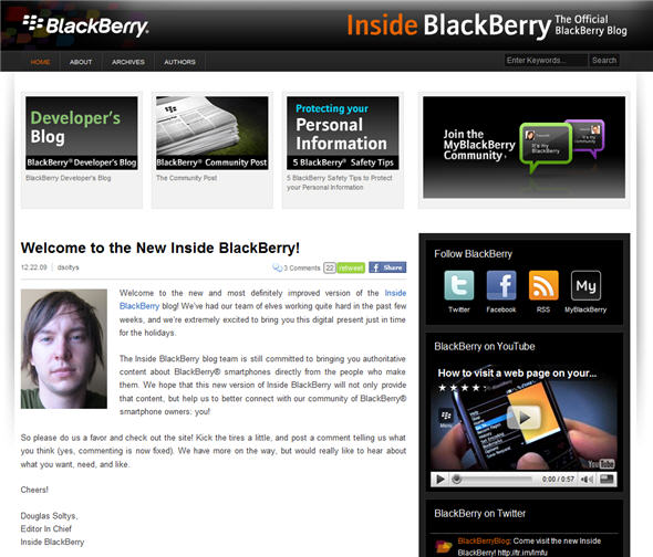 Inside BlackBerry